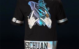 CBA季后赛纪念周边冠军T恤徽章热销